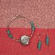 Silver and Turquoise Bead Set