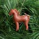 Leather Standing Horse Ornament