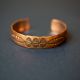 Copper Design Cuff