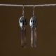 Earrings Buffalo Skull Abalone