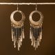 Silver Hole Earrings