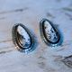 White Buffalo Earrings