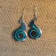 Wing Inlaid Earrings