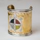 Turtle Medicine Wheel Cuff