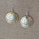 Gold Buffalo Earrings