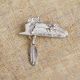 Horse on Pipe Pin