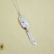 Designed Feather Necklace
