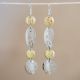 Silver & Brass Earrings