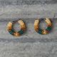 Beaded Hoops