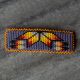 Beaded Barrette