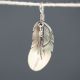 Double Feather Pendant