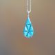 Turquoise Raindrop