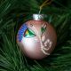 Painted Flower - Pearl Ornament