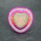 Beaded Heart Pop Socket
