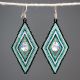 Diamond Gemstone Earrings