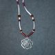 Dentalium Rose Necklace