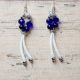 Purple Looped Earrings