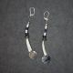 Blue Shell Earrings
