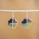 Four Heart Earrings