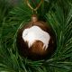 Painted Buffalo Ornament