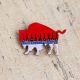 Painted Buffalo Pin