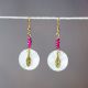 Shell-Beaded Earrings