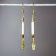 Hairpipe Bone Earrings