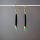 Hairpipe Bone Earrings