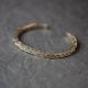 Silver Stamped Cuff