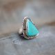 Turquoise Triangle Ring