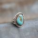 Kingman Turquoise Ring