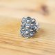 Silver Square Ring