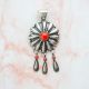 Antique Coral Pendant