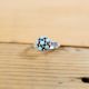Turquoise Crown Ring