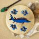 Painted Sturgeon Drum