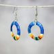 Circle Quill Earrings