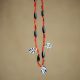 Zebra Shell Beaded Necklace