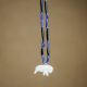 Beaded White Buffalo Necklace