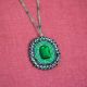 Green Beaded Necklace