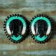 Large Beaded Earrings
