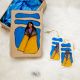 Painted Parfleche Earrings Woman