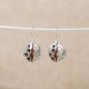 Buffalo Track Shield Earrings