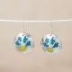 Inlay Thunderbird Shield Earrings