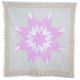 Pink & Tan Baby Star Quilt