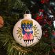 Hand-Painted Southwest Design Ornament