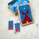 Painted Parfleche Red Tipi