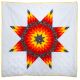 Mornig Star w/Print Fabric Quilt