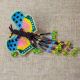 Beaded Butterfly Keychain
