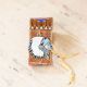 Leathe Painted Bracelet with Chief Charm